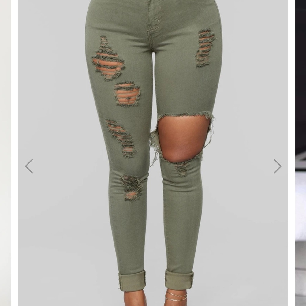 Fashion nova glistening Jeans